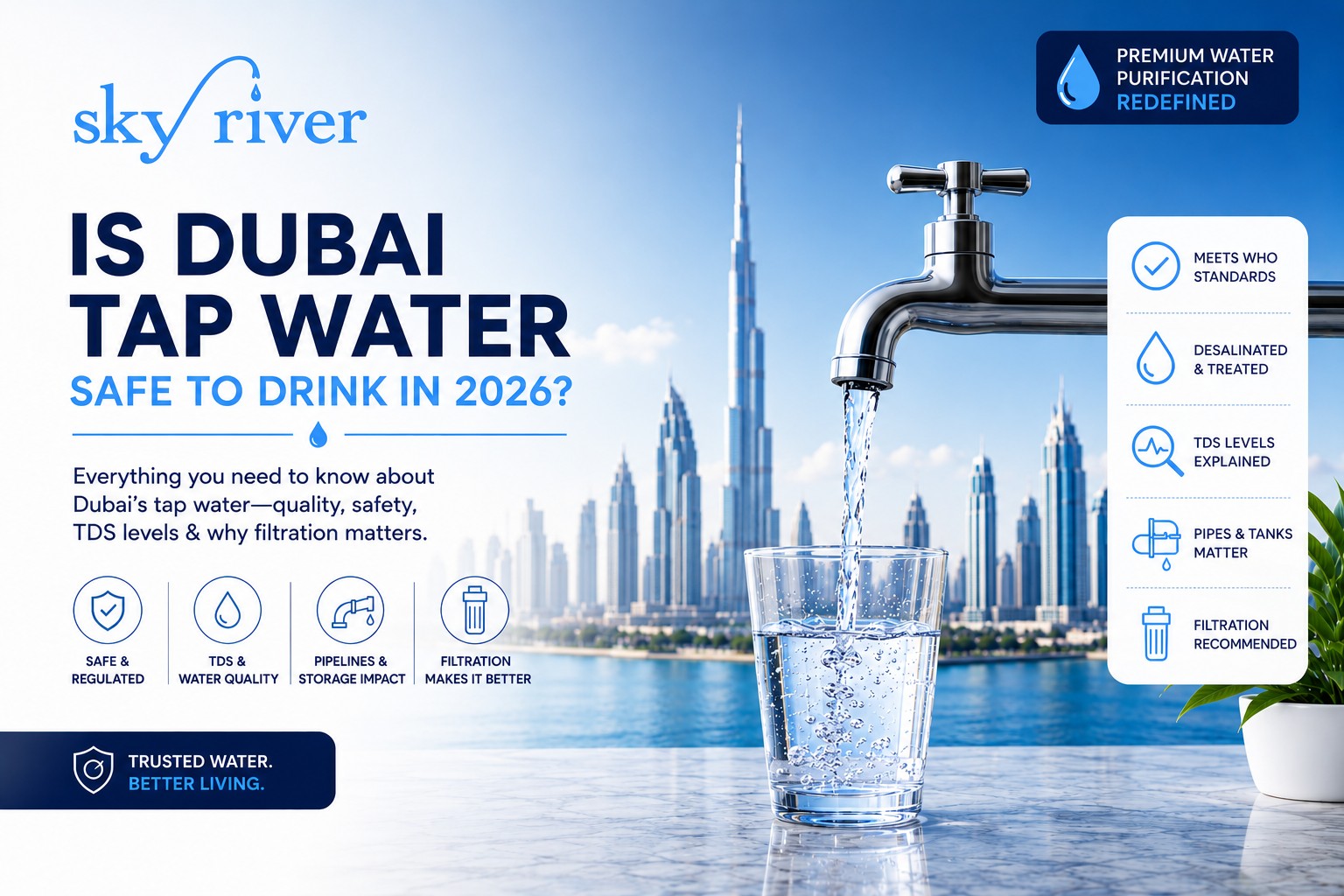 Is Dubai tap water safe to drink in 2026