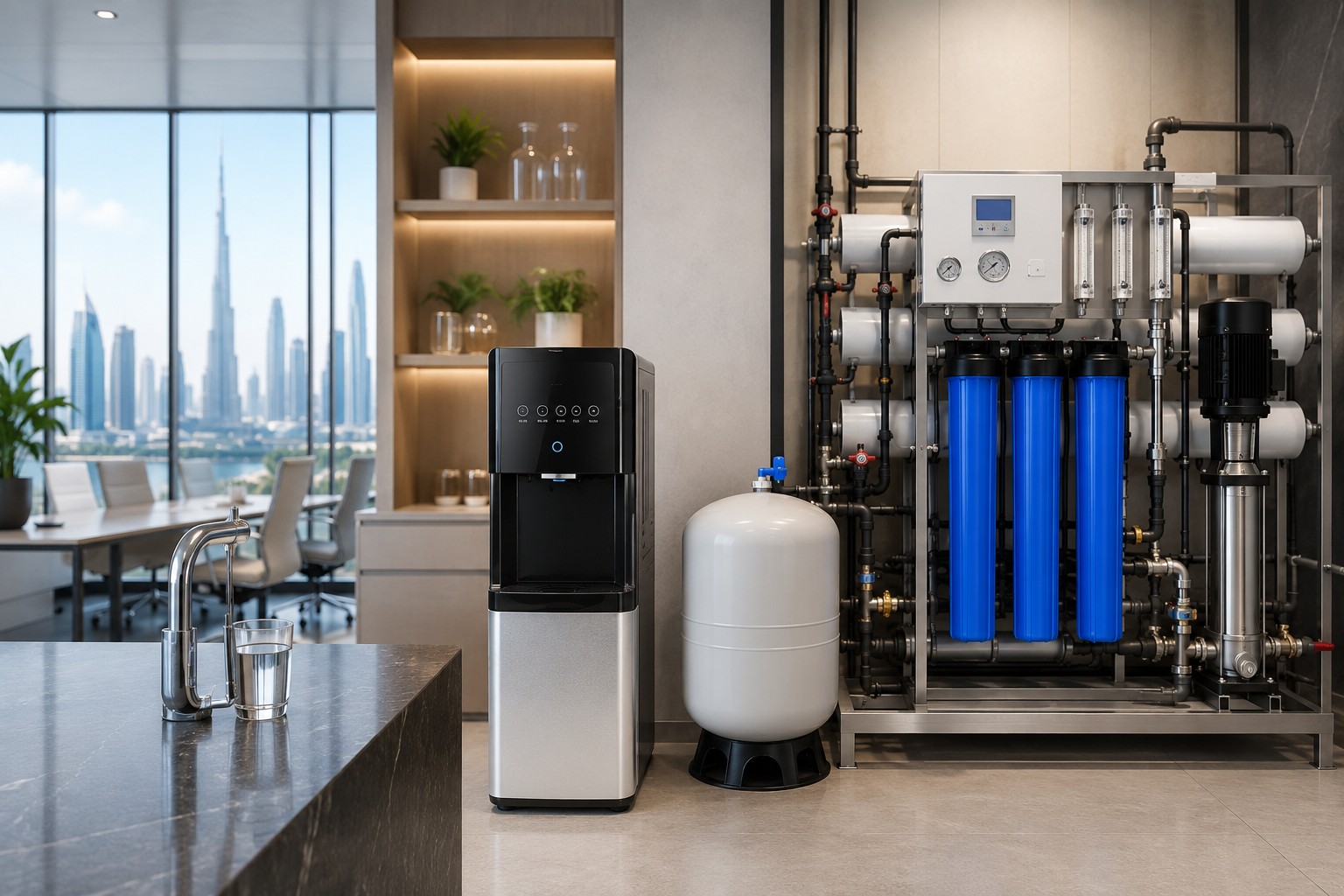 Commercial Water Purification in Dubai